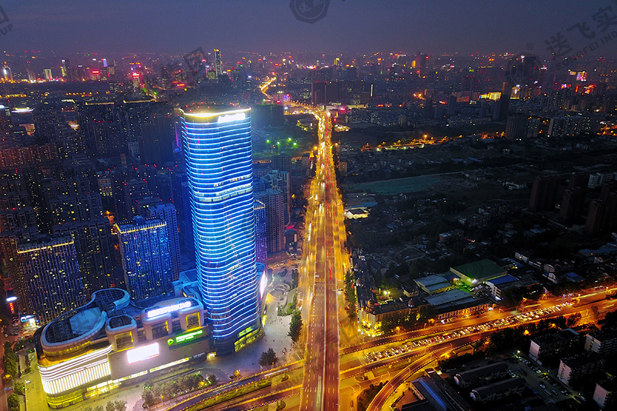 安徽合肥?新城國(guó)際 高架直升機(jī)場(chǎng)的工程鳥瞰圖2 安徽合肥?新城國(guó)際 高架直升機(jī)場(chǎng)的工程鳥瞰圖2