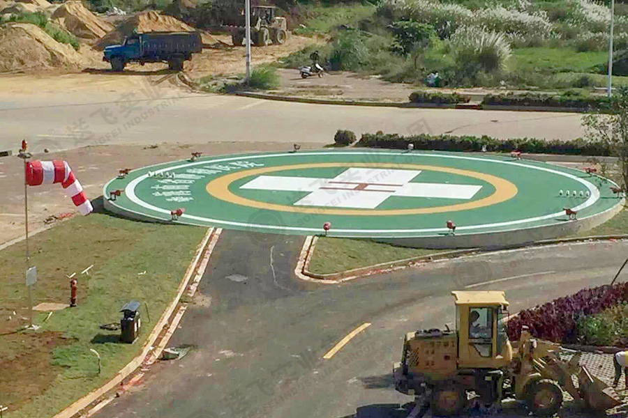 海南?？?海南省腫瘤醫(yī)院 地面停機(jī)坪的項(xiàng)目竣工圖