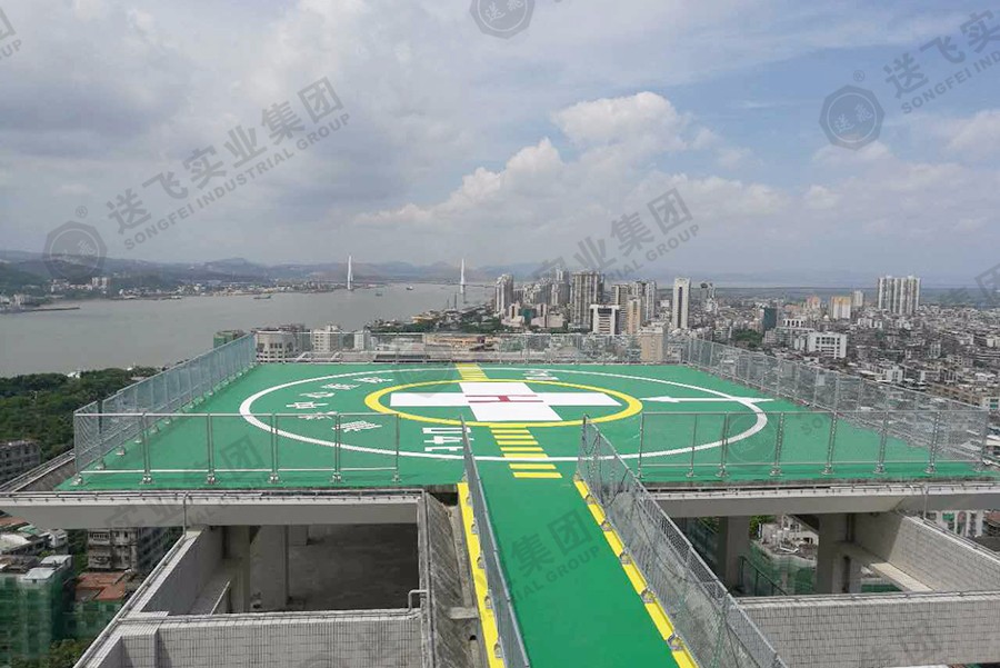 粵東地區(qū)首個“空中120”：汕頭中心醫(yī)院 屋頂停機(jī)坪